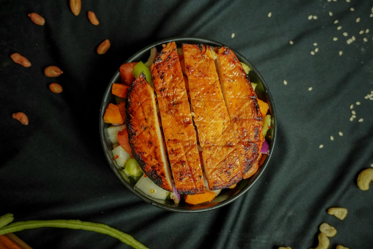 Cooked brown rice